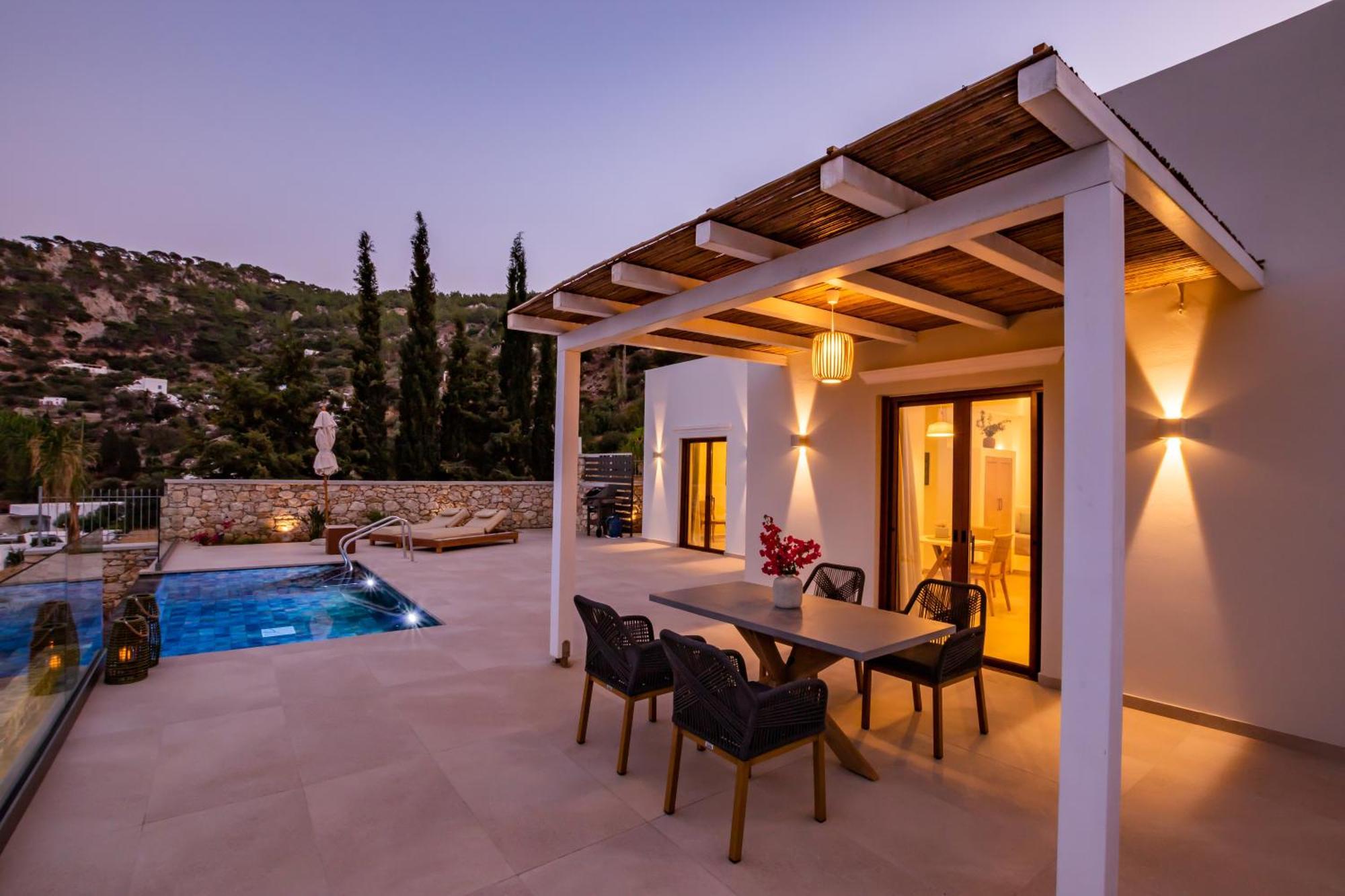 Mertelia Luxury Villas Kyra Panagia Buitenkant foto