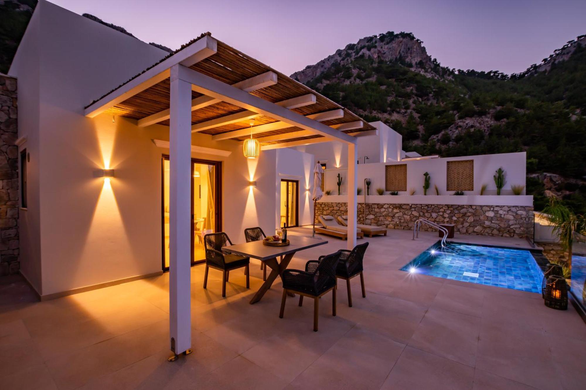 Mertelia Luxury Villas Kyra Panagia Buitenkant foto