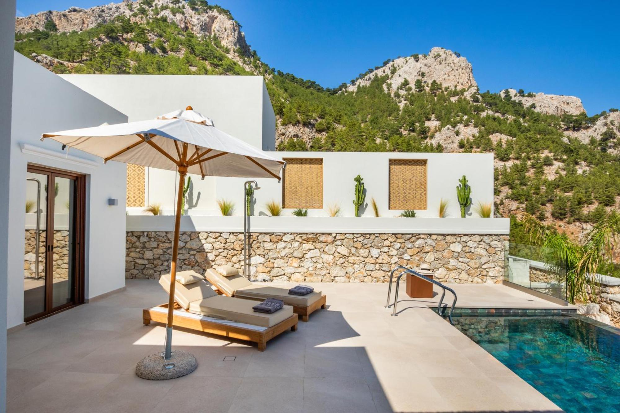 Mertelia Luxury Villas Kyra Panagia Buitenkant foto