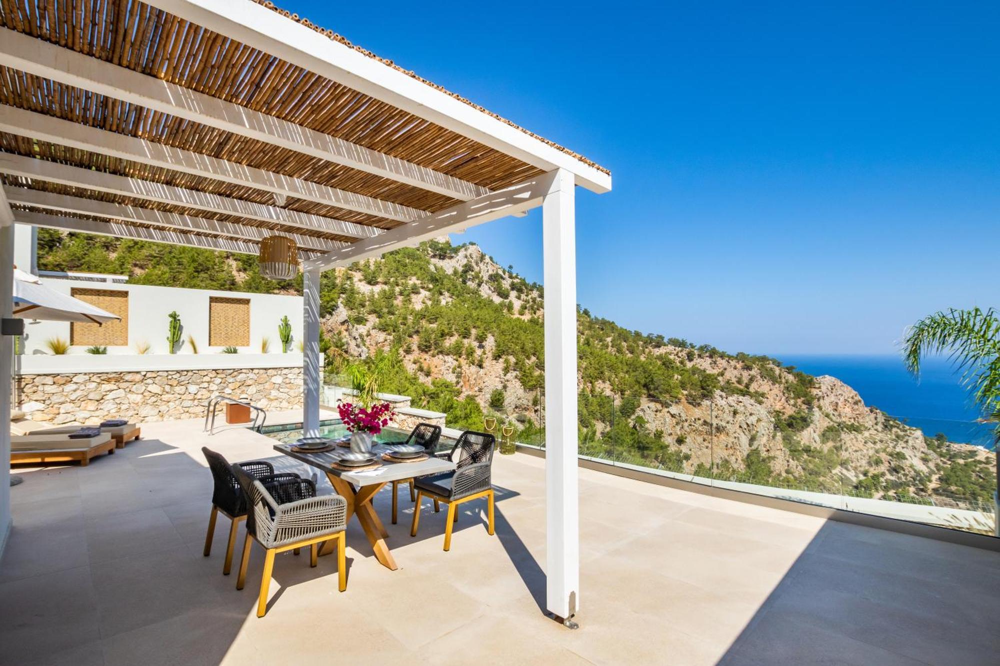 Mertelia Luxury Villas Kyra Panagia Buitenkant foto
