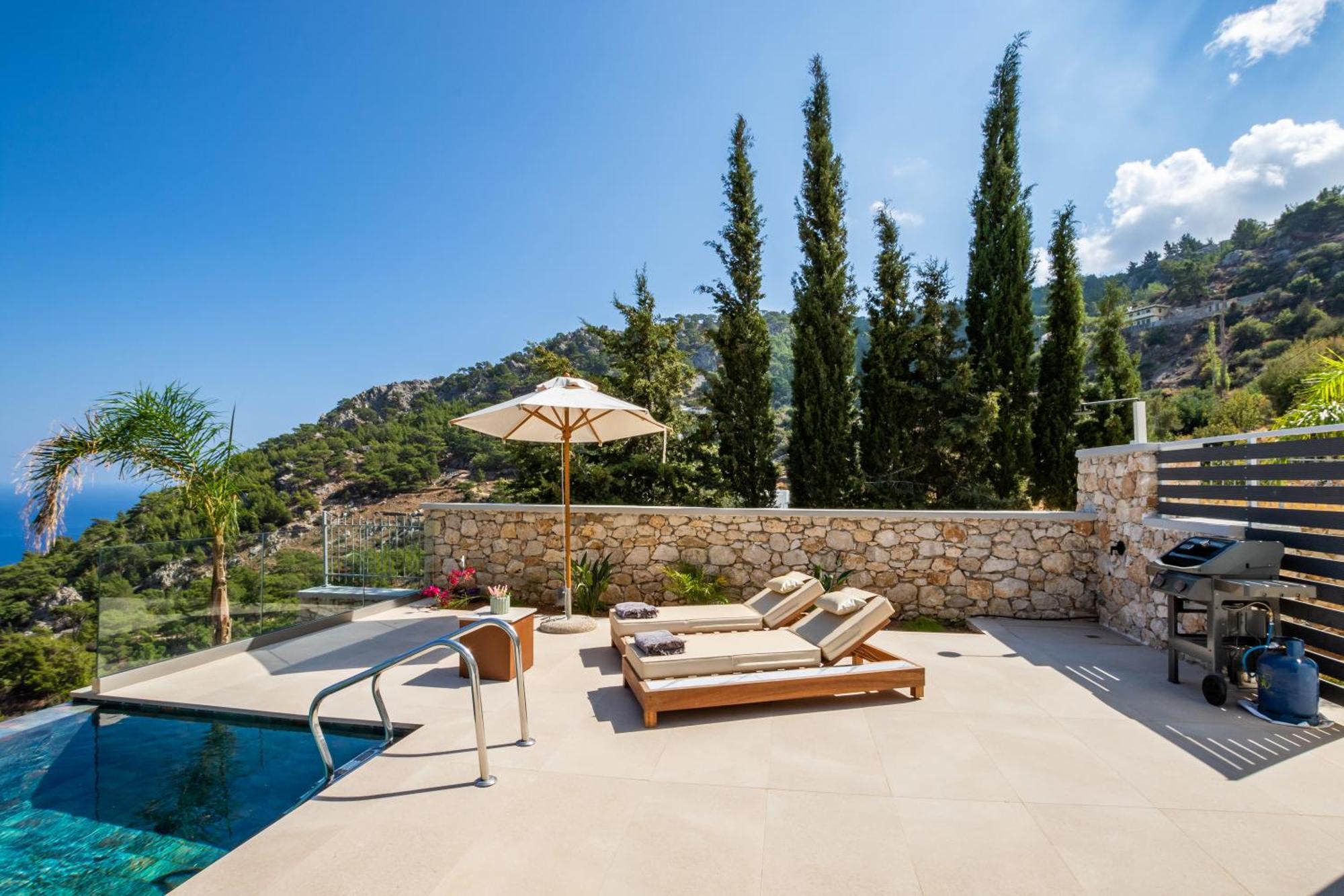 Mertelia Luxury Villas Kyra Panagia Buitenkant foto