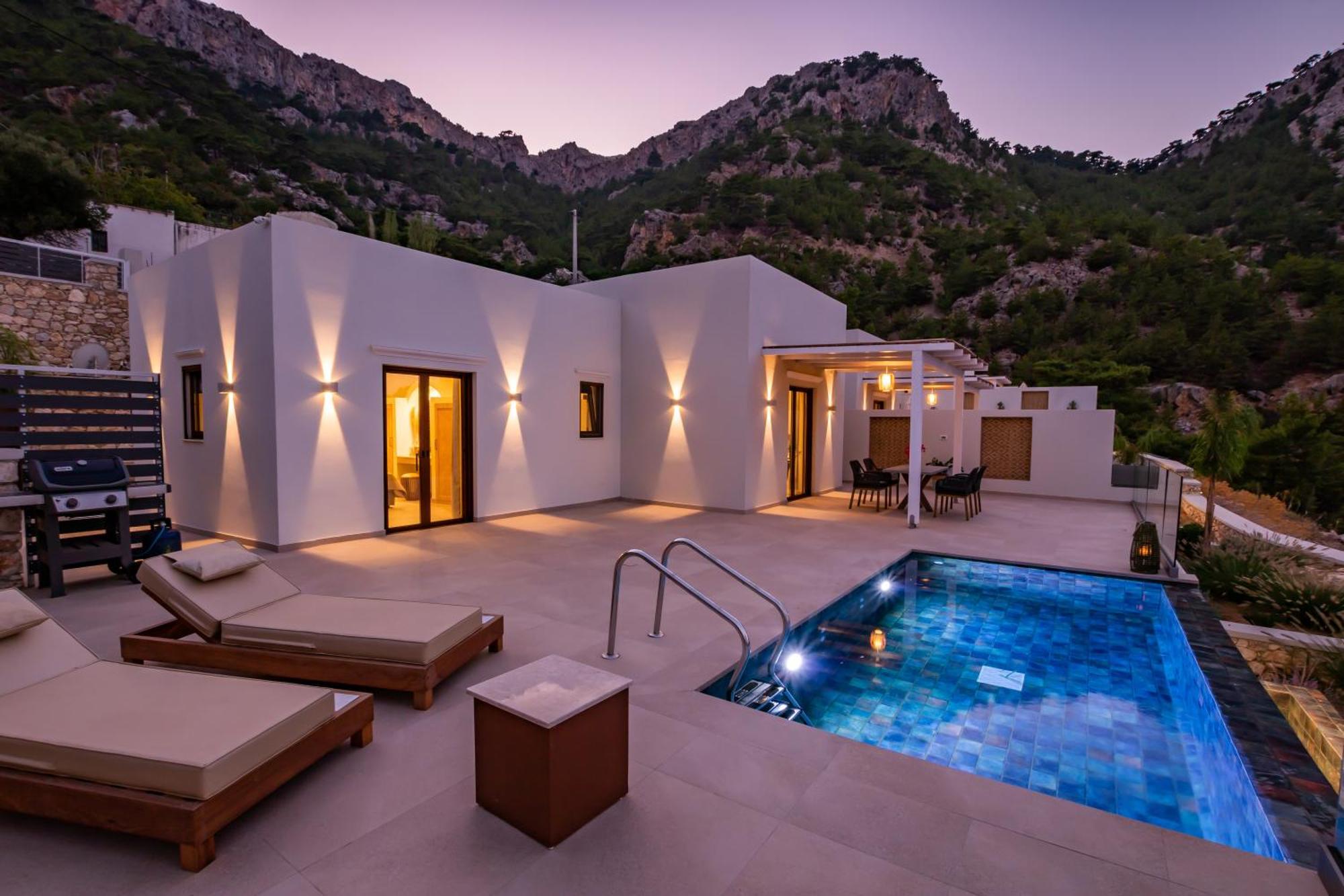 Mertelia Luxury Villas Kyra Panagia Buitenkant foto