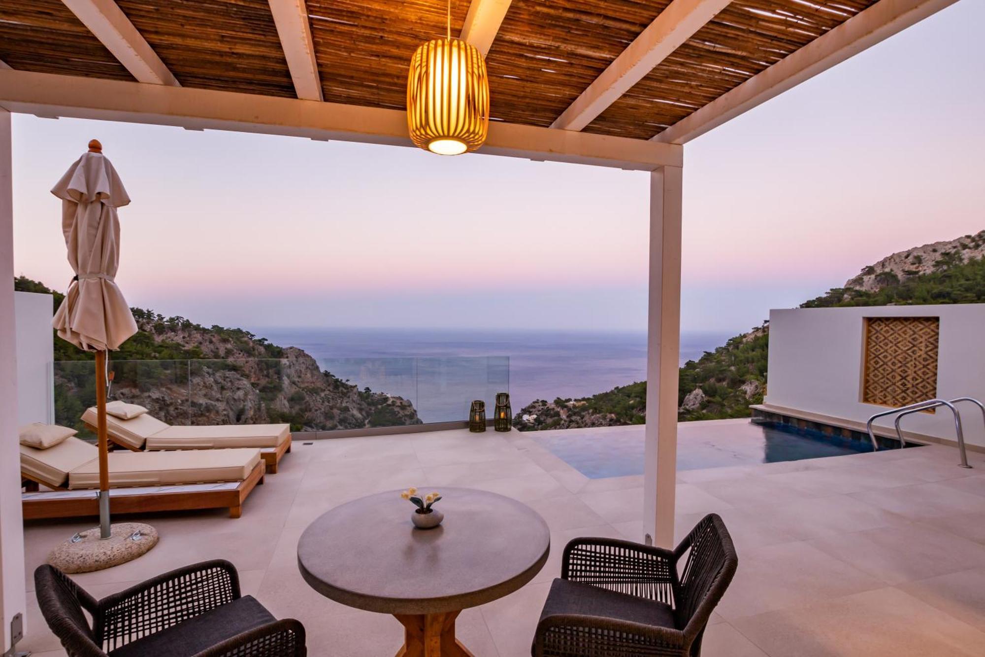 Mertelia Luxury Villas Kyra Panagia Buitenkant foto