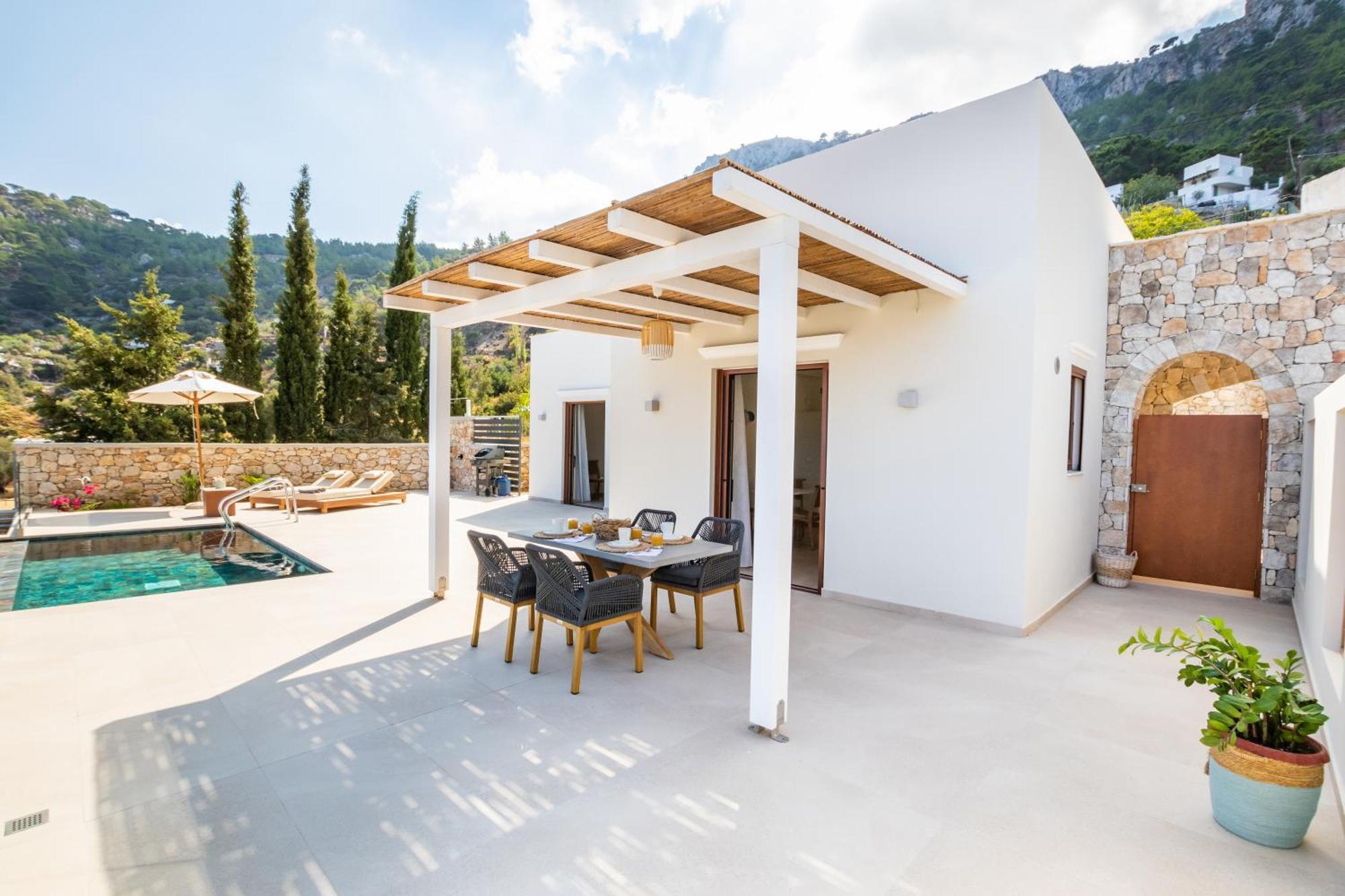 Mertelia Luxury Villas Kyra Panagia Buitenkant foto