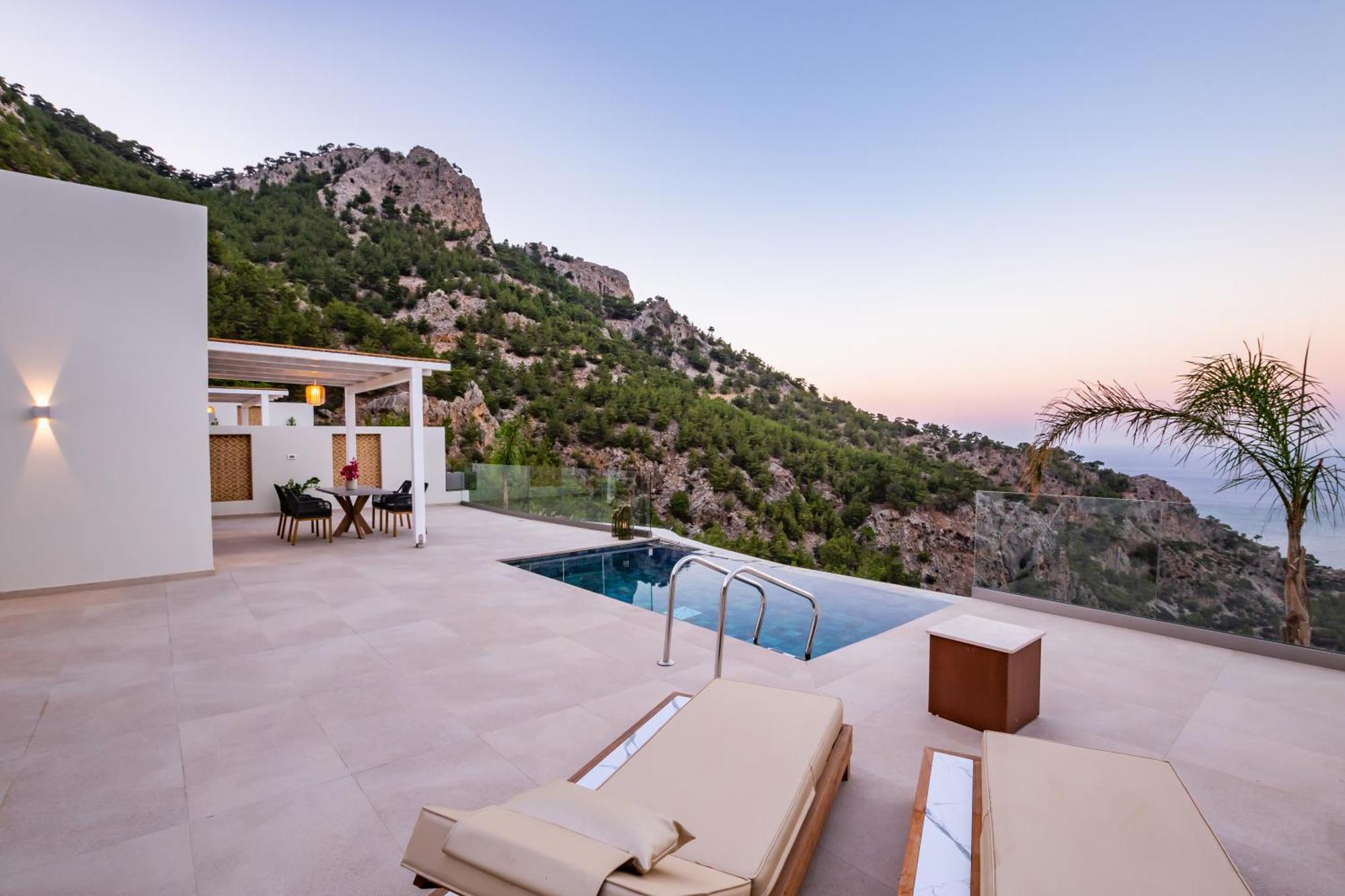 Mertelia Luxury Villas Kyra Panagia Buitenkant foto