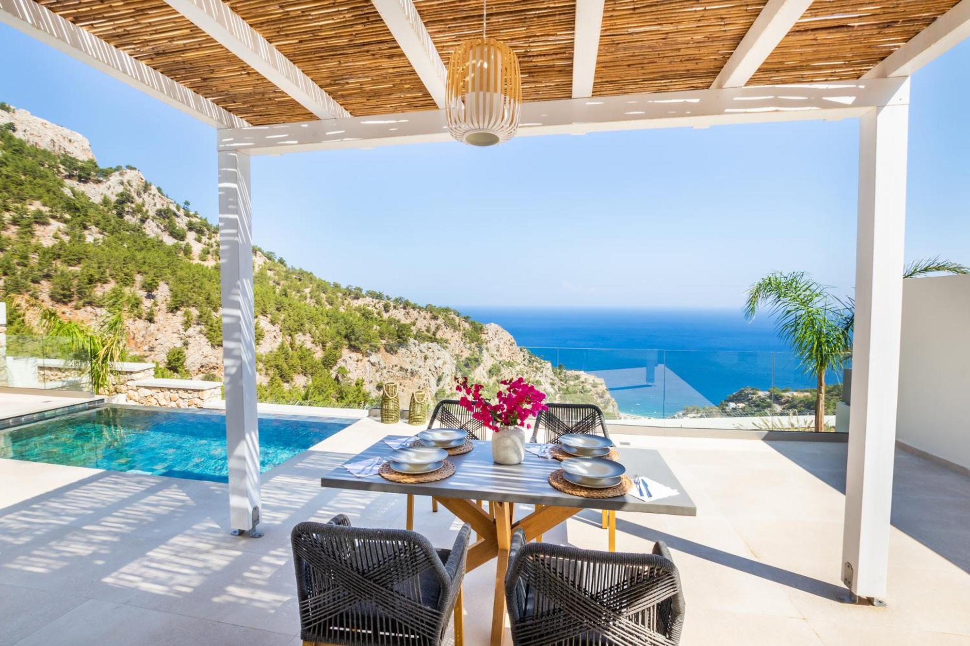 Mertelia Luxury Villas Kyra Panagia Buitenkant foto