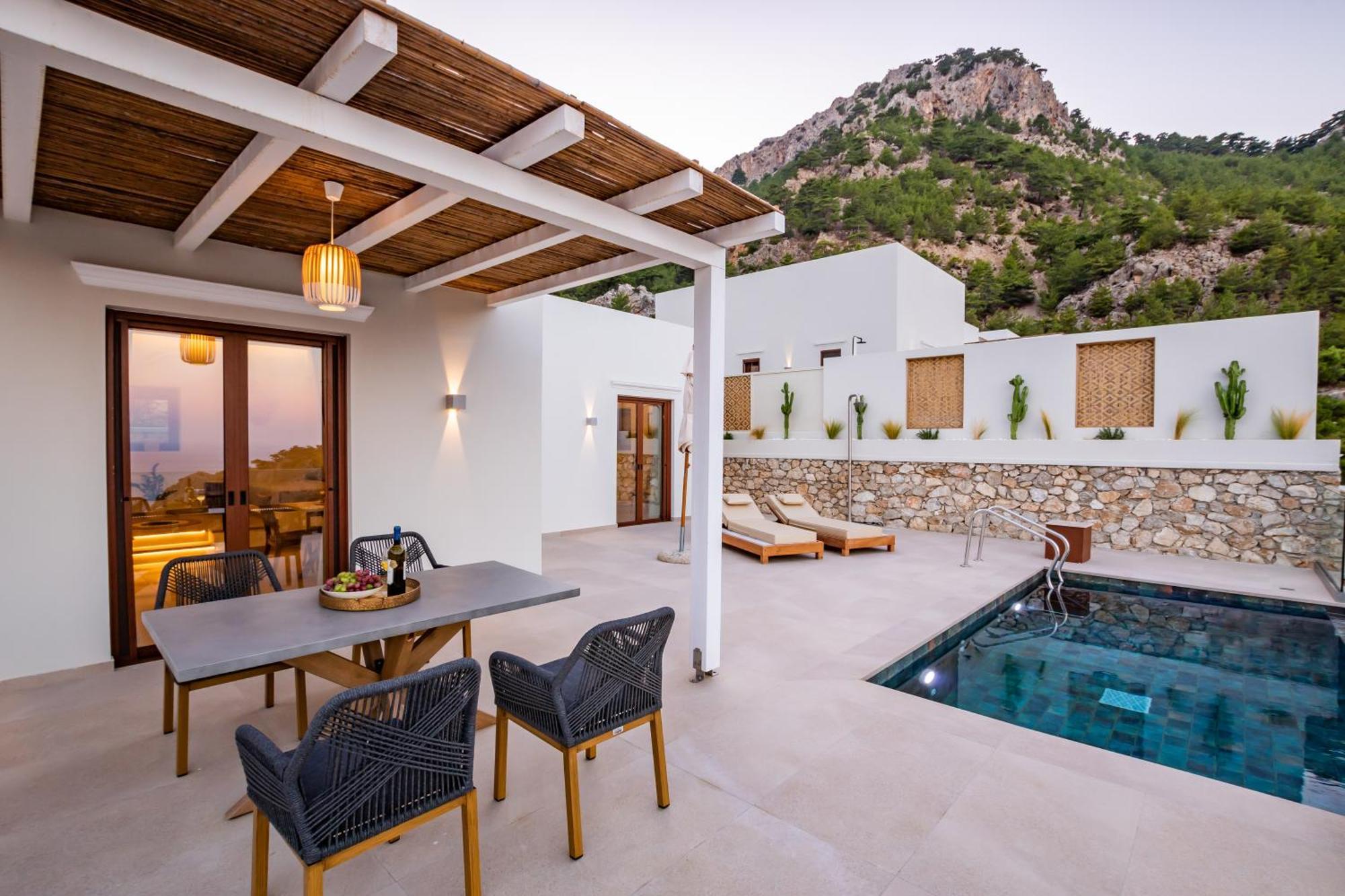 Mertelia Luxury Villas Kyra Panagia Buitenkant foto