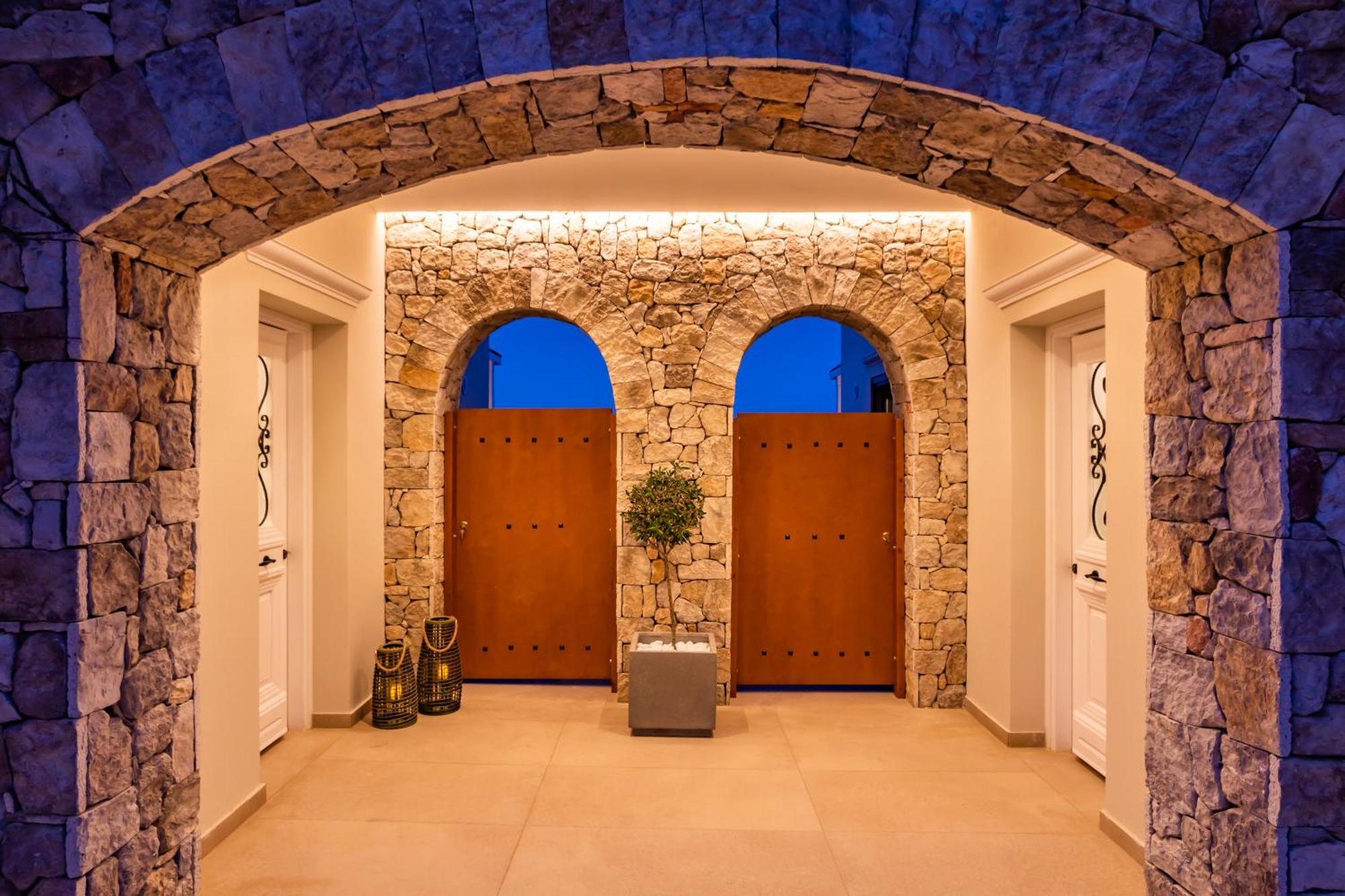 Mertelia Luxury Villas Kyra Panagia Buitenkant foto